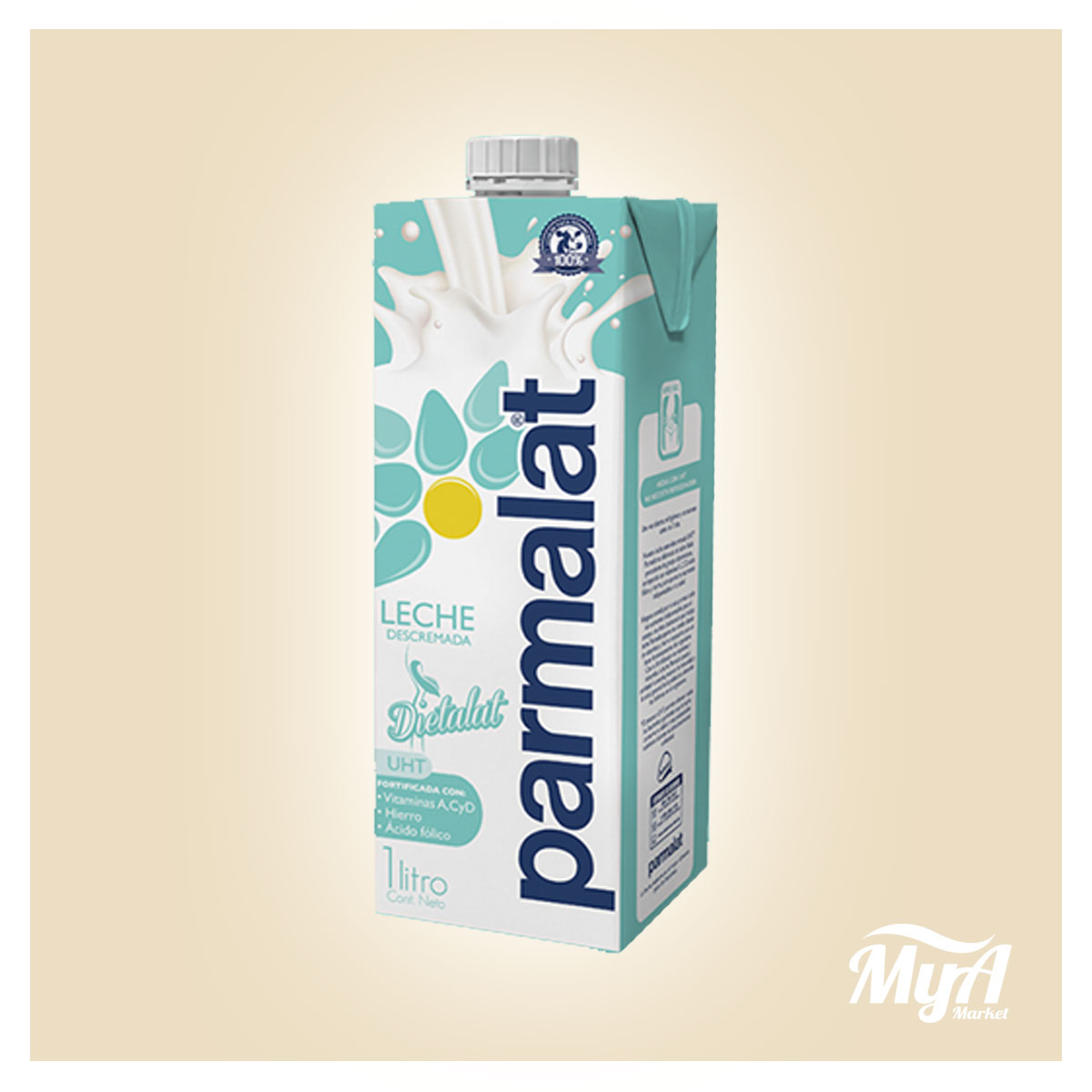 Leche Parmalat Descremada 1lt